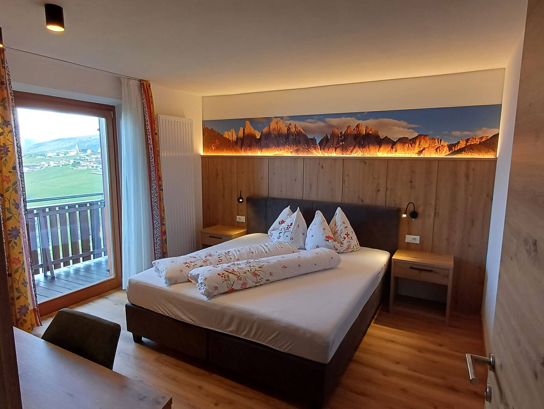 Schlafzimmer vom Apartment Morgenrot