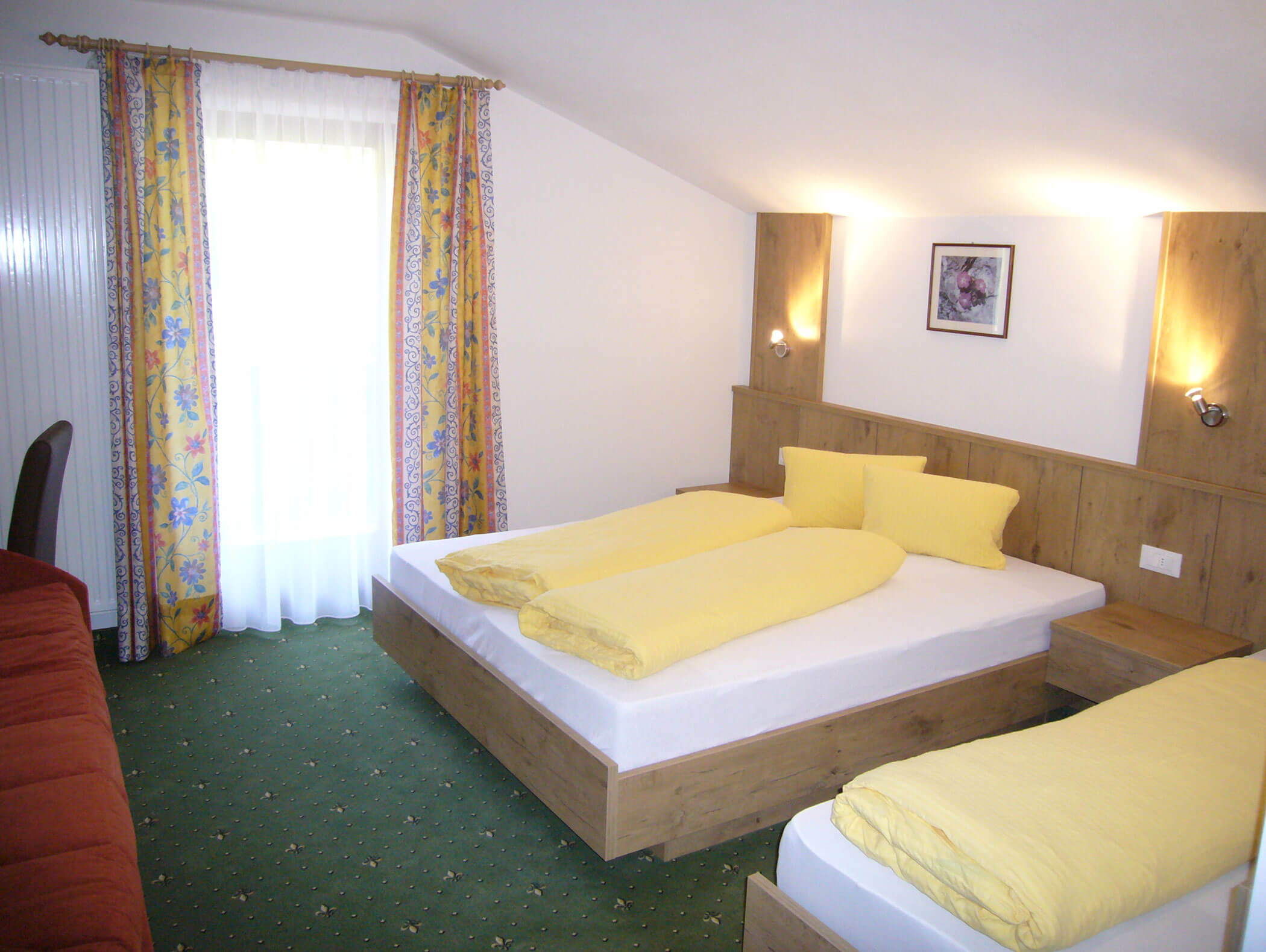 Camera da letto della camera Bergseite