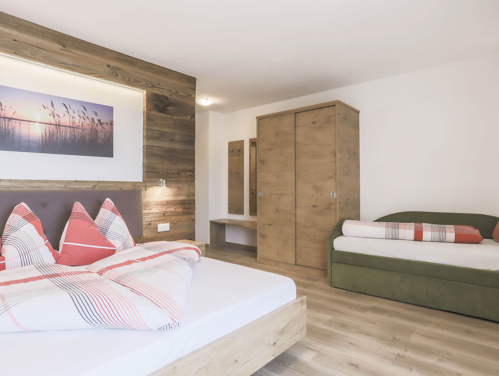 Camera Talblick con letto matrimoniale e divano letto