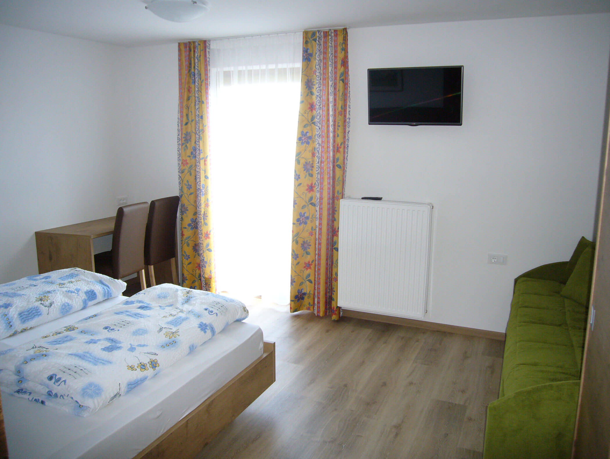 La camera Talblick con balcone